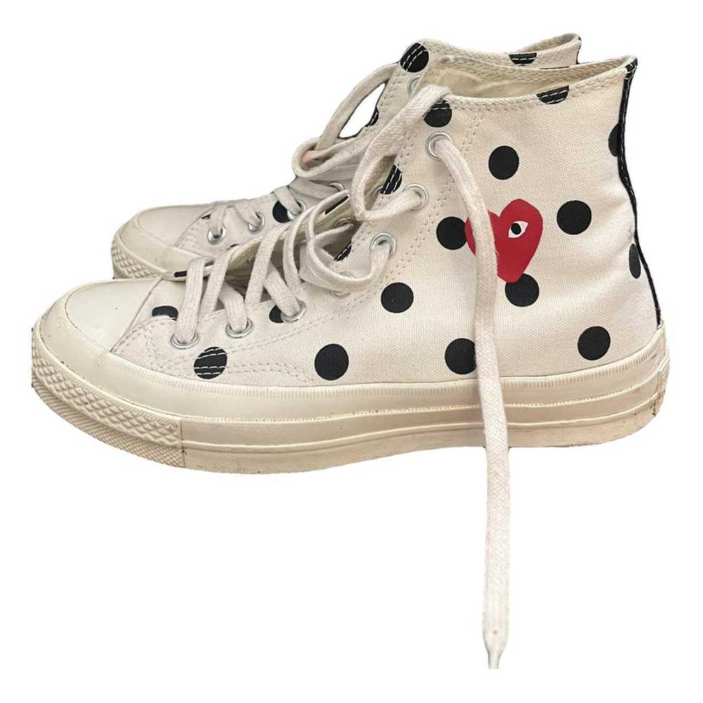 Converse x Play Comme Des Garçons Cloth lace ups - image 1