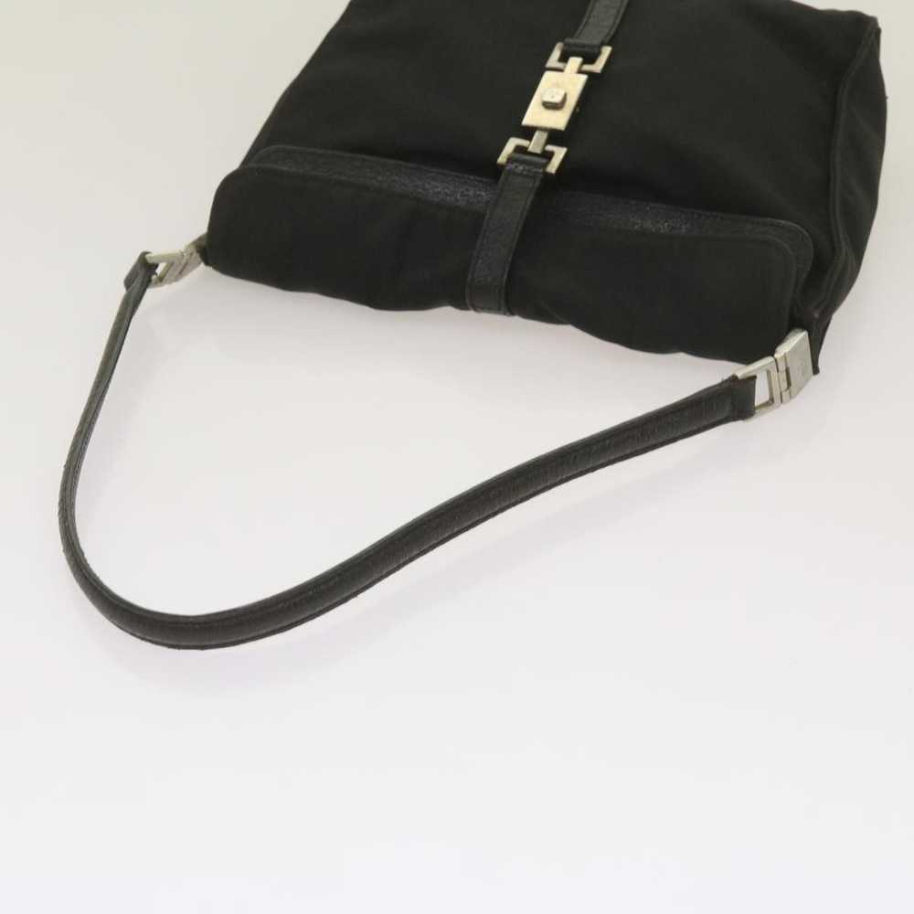 Gucci Jackie Black Canvas Shoulder Bag (Pre-Owned) - image 10