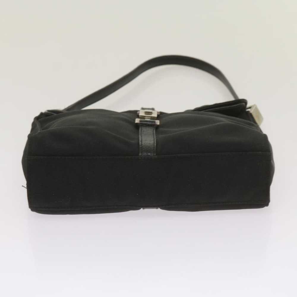 Gucci Jackie Black Canvas Shoulder Bag (Pre-Owned) - image 3