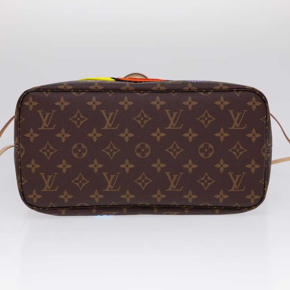 Louis Vuitton Neverfull Gm Brown Canvas Tote Bag … - image 3