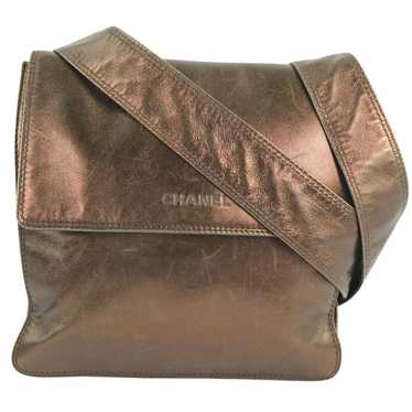 Chanel Brown Leather Shoulder Bag (Pre-Owned) - image 1