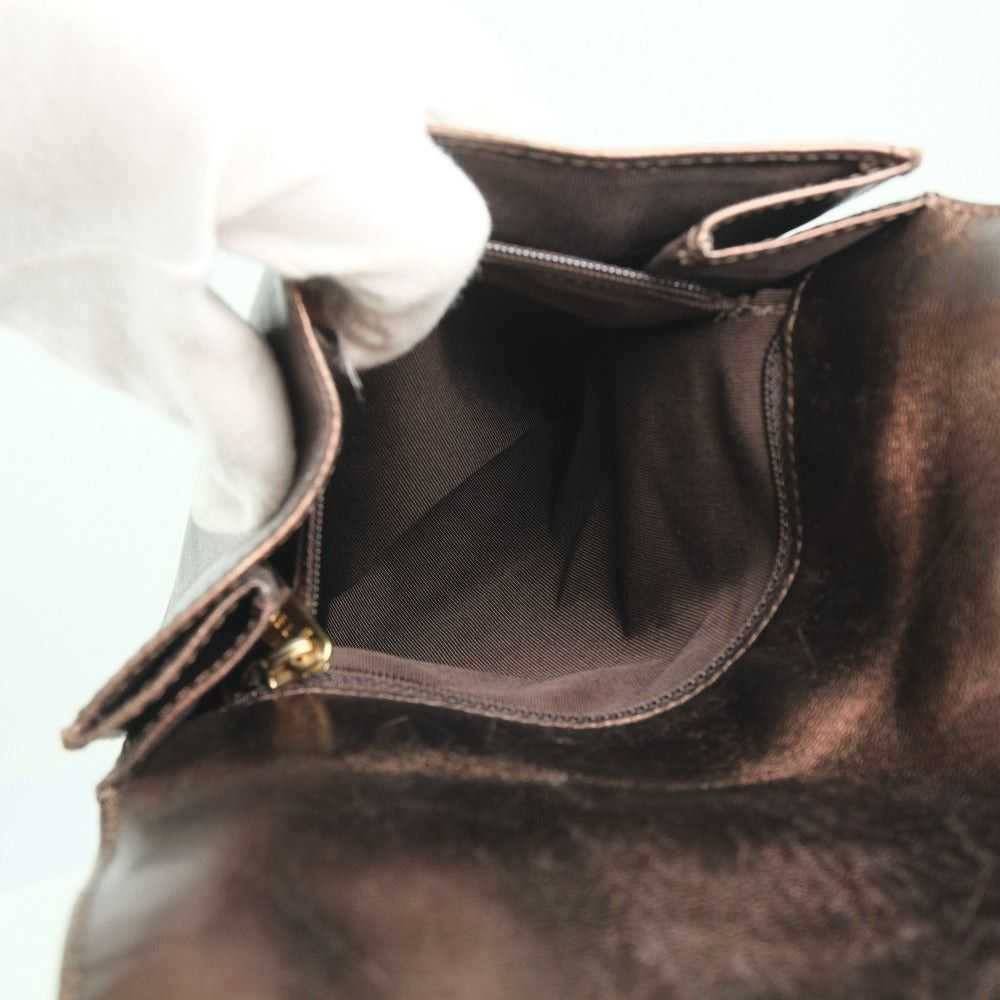 Chanel Brown Leather Shoulder Bag (Pre-Owned) - image 8