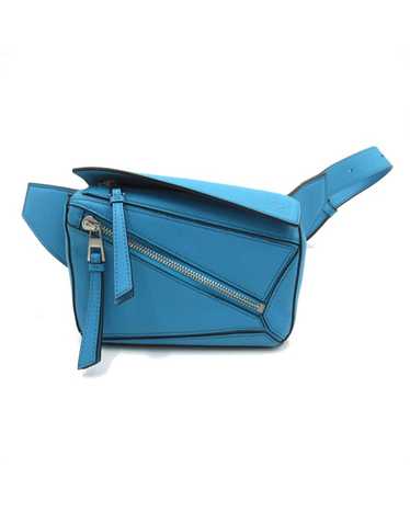 Pre Loved Loewe  Puzzle Belt Bag in Blue  -  Belt… - image 1