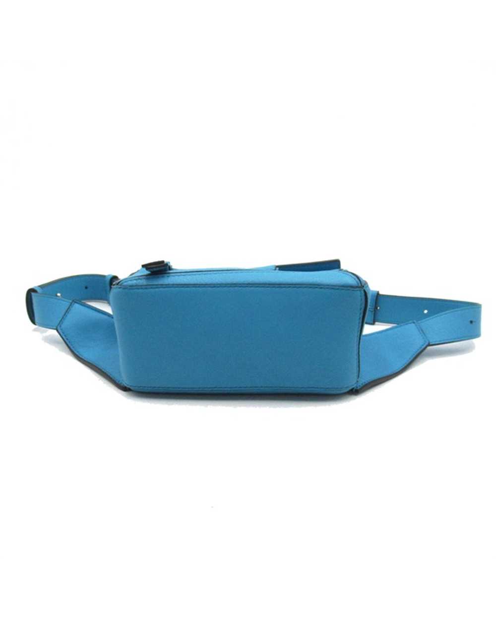 Pre Loved Loewe  Puzzle Belt Bag in Blue  -  Belt… - image 5