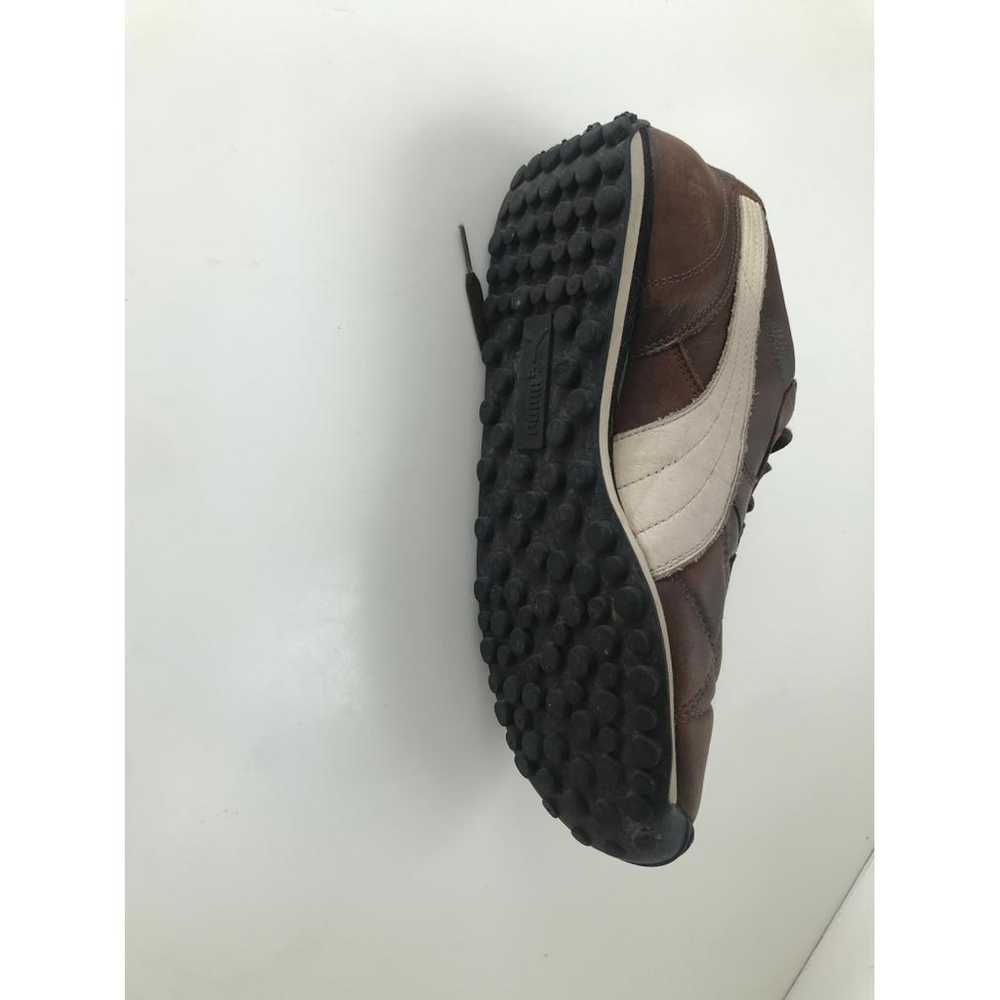 Jil Sander Leather low trainers - image 3