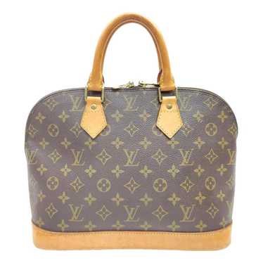 Louis Vuitton Alma leather handbag