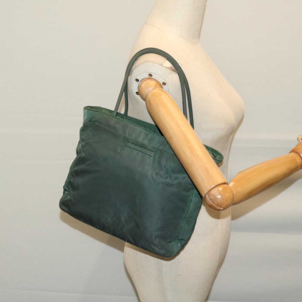 Prada Tessuto Green Synthetic Handbag (Pre-Owned) - image 8