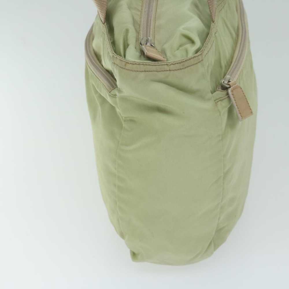 Prada Tessuto Khaki Synthetic Tote Bag (Pre-Owned) - image 11