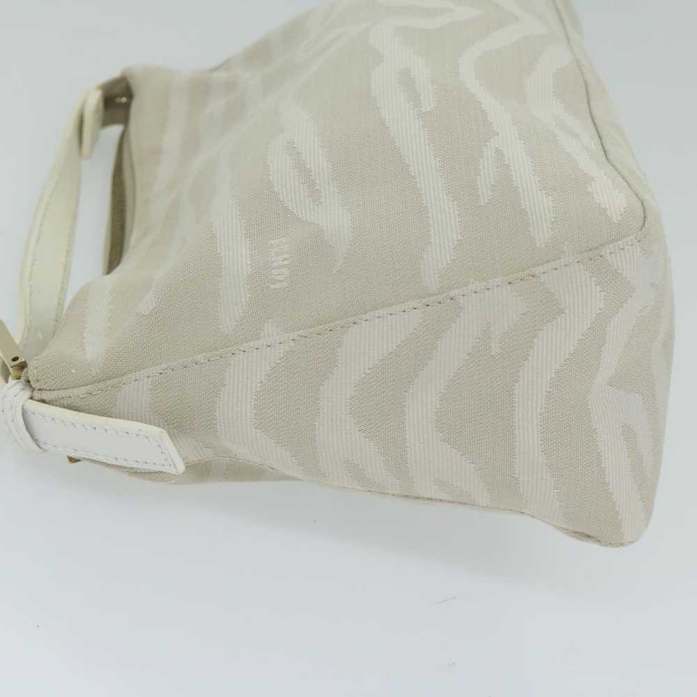 Fendi Beige Canvas Handbag (Pre-Owned) - image 10