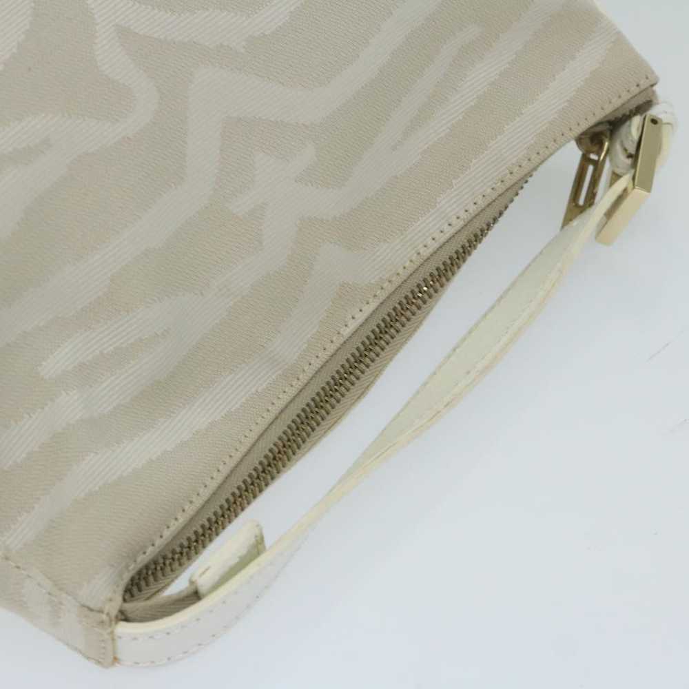 Fendi Beige Canvas Handbag (Pre-Owned) - image 4