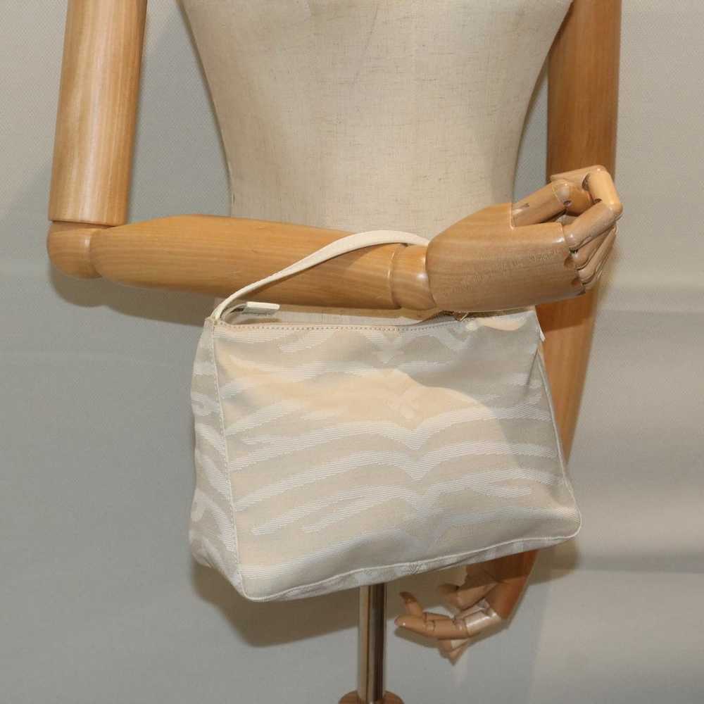 Fendi Beige Canvas Handbag (Pre-Owned) - image 7