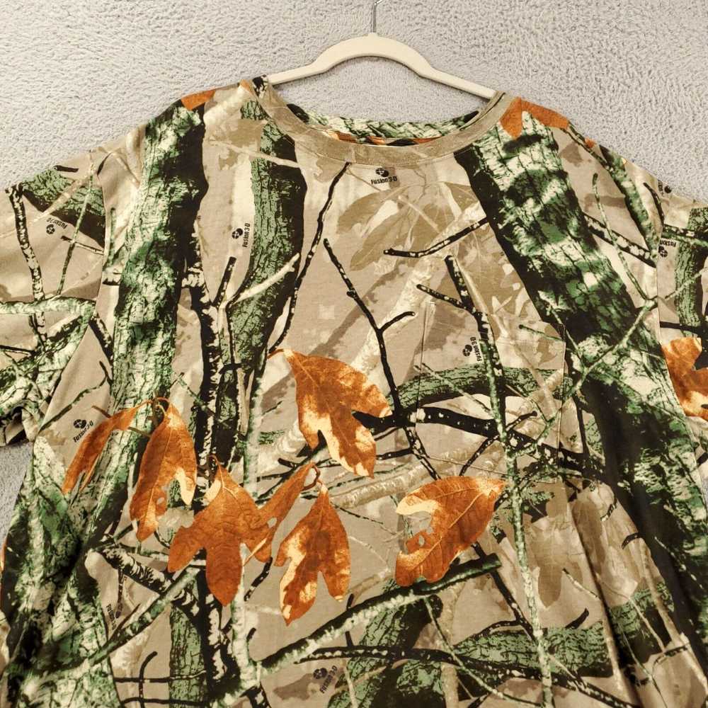 Vintage Outfitters Ridge Camo Shirt Mens 2XL Camo… - image 3