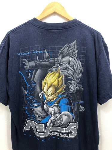 Vintage 1997 Dragon Ball Z Vegeta Saga Shirt Size Large RARE popular