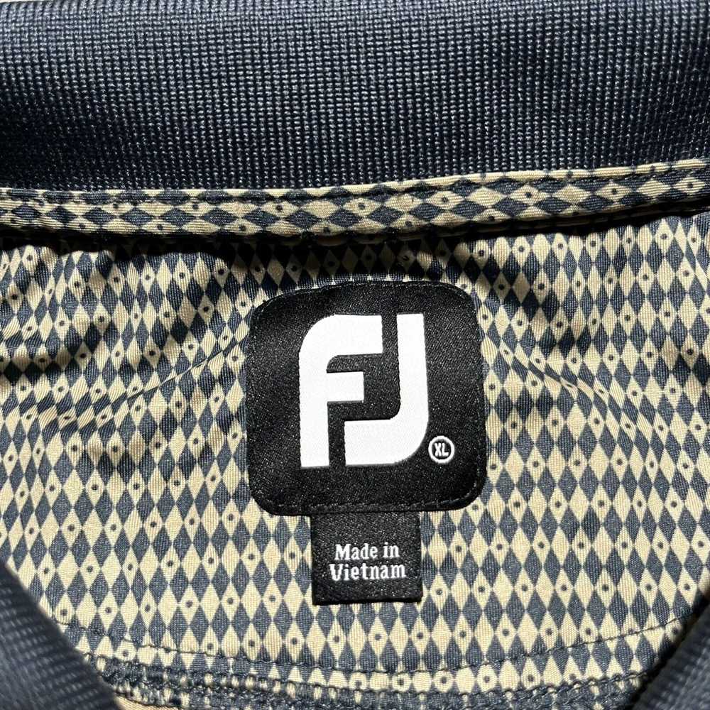 Footjoy Footjoy FJ Polo Shirt Mens XL Argyle Athl… - image 7