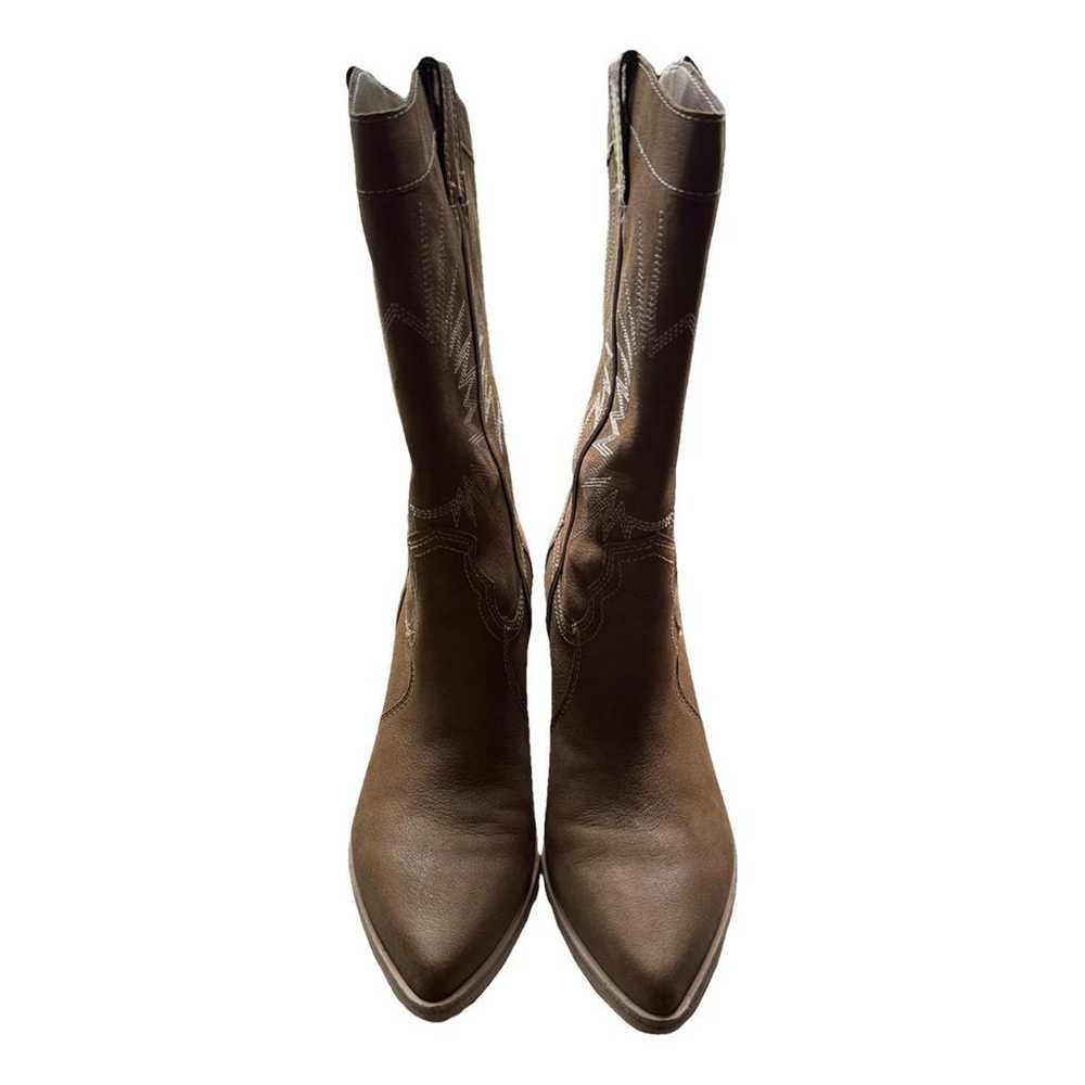 Dolce Vita Leather western boots - image 1