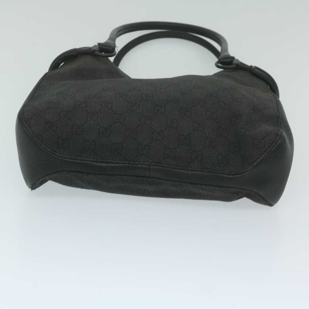 Gucci Gg Canvas Black Canvas Shoulder Bag (Pre-Ow… - image 3