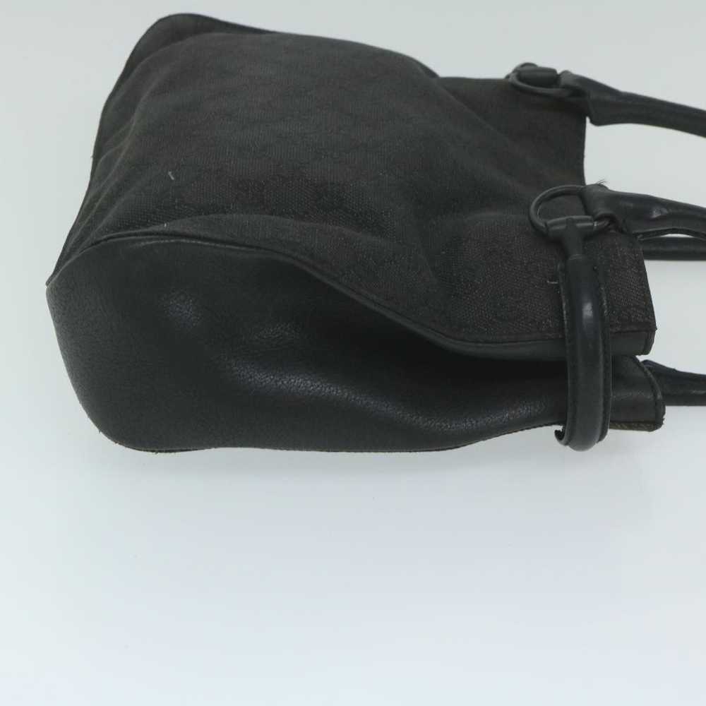 Gucci Gg Canvas Black Canvas Shoulder Bag (Pre-Ow… - image 9