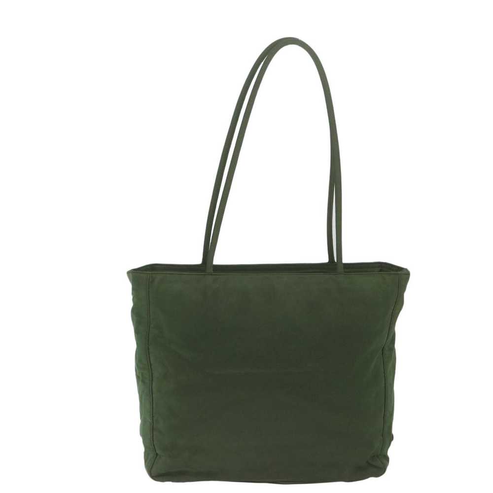 Prada Khaki Synthetic Tote Bag (Pre-Owned) - image 2