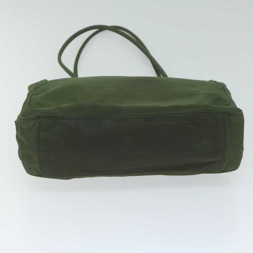 Prada Khaki Synthetic Tote Bag (Pre-Owned) - image 3