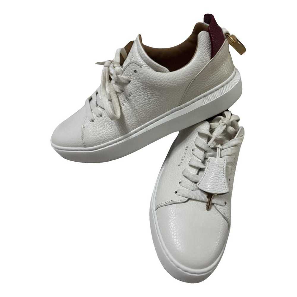 Buscemi Leather low trainers - image 1