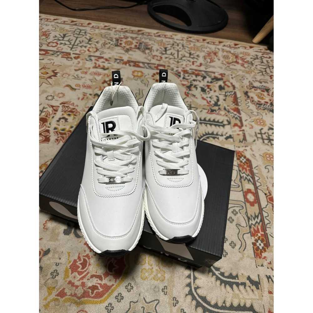 John Richmond Leather low trainers - image 3