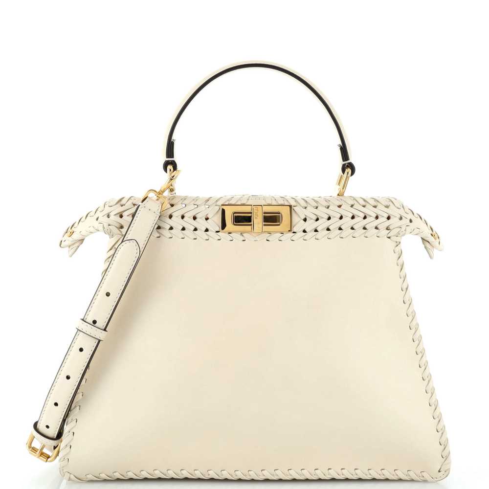 FENDI Peekaboo ISeeU Bag Whipstitch Leather Medium - image 1