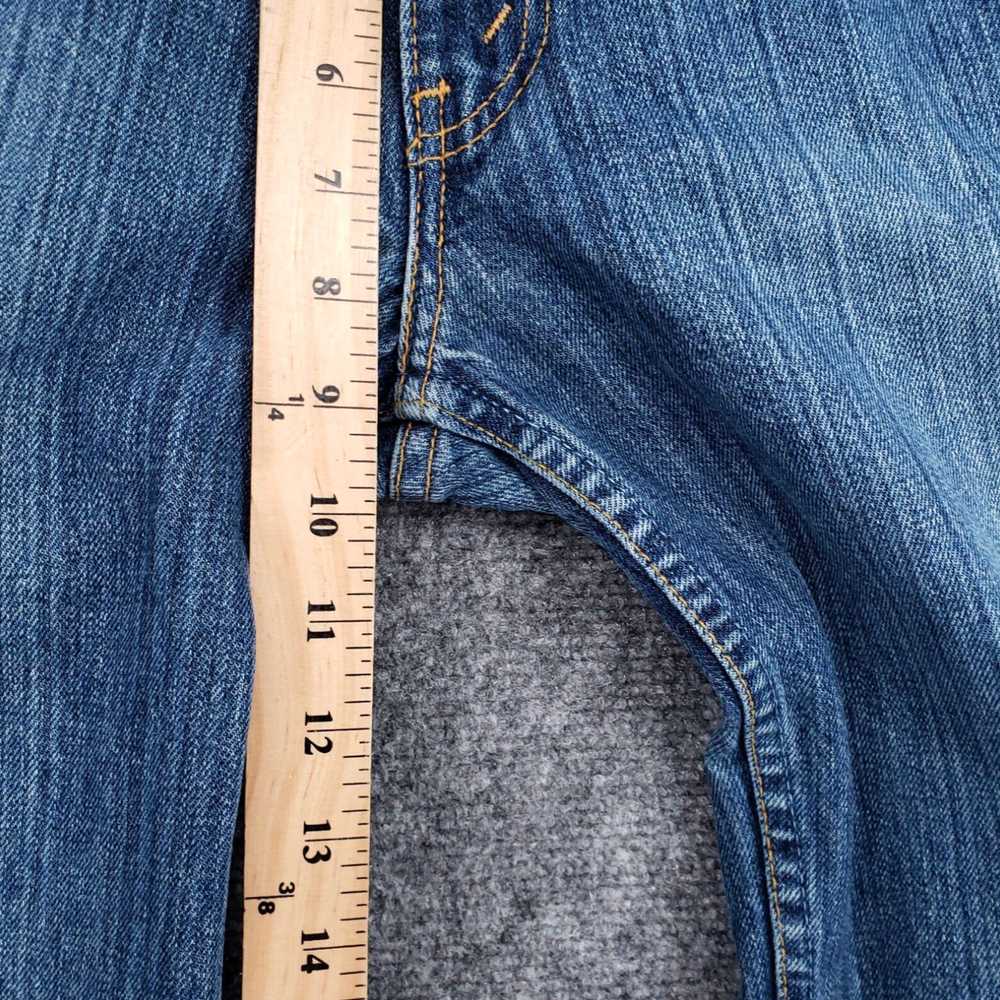 Levi's Authentic Classic Fit Womens Blue Denim Mi… - image 6