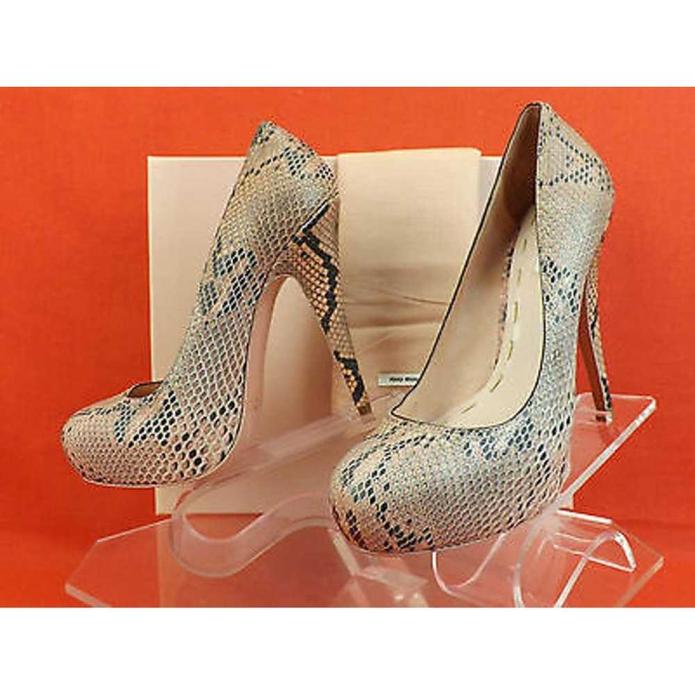 Miu Miu Python heels - image 8