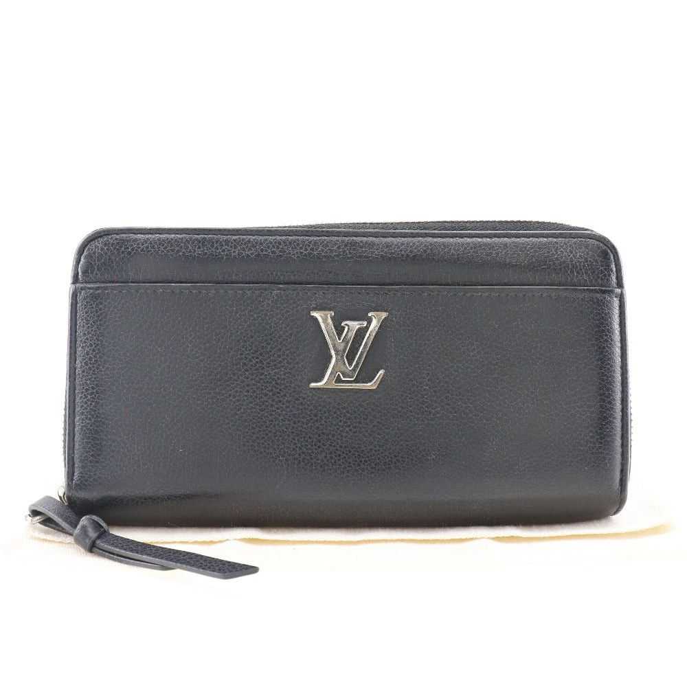 Louis Vuitton Lockme Black Leather Wallet (Pre-Ow… - image 7