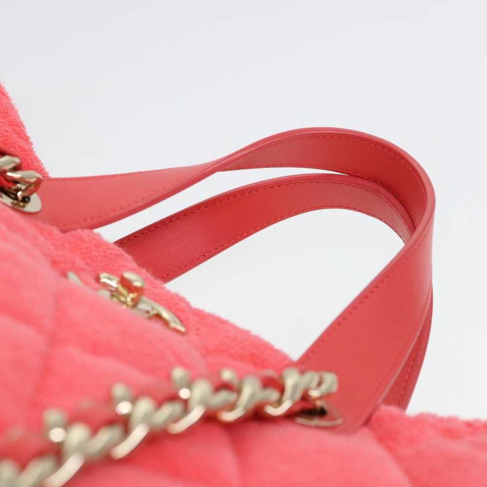 Chanel Pink Synthetic Handbag (Pre-Owned) - image 10