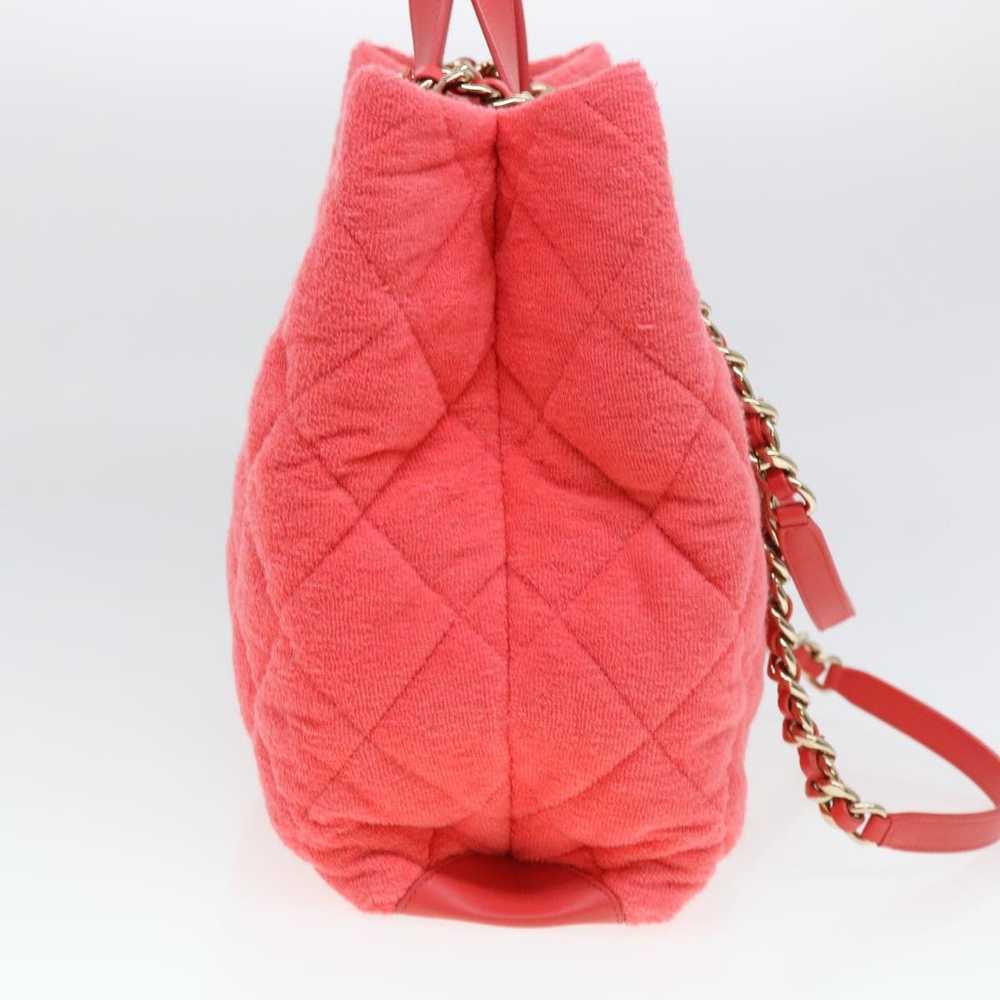 Chanel Pink Synthetic Handbag (Pre-Owned) - image 9