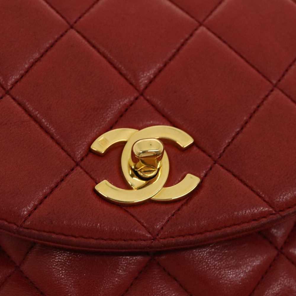 Chanel Duma Red Leather Backpack Bag (Pre-Owned) - image 10