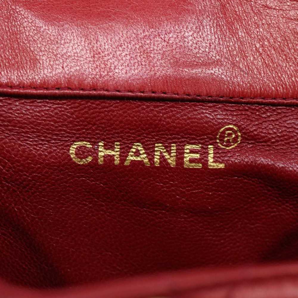 Chanel Duma Red Leather Backpack Bag (Pre-Owned) - image 4