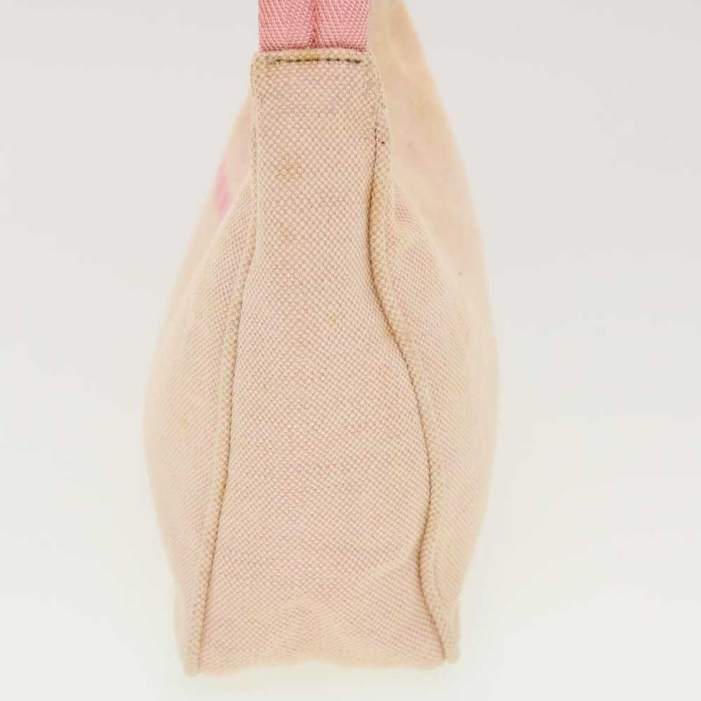 Prada Pink Canvas Handbag (Pre-Owned) - image 9