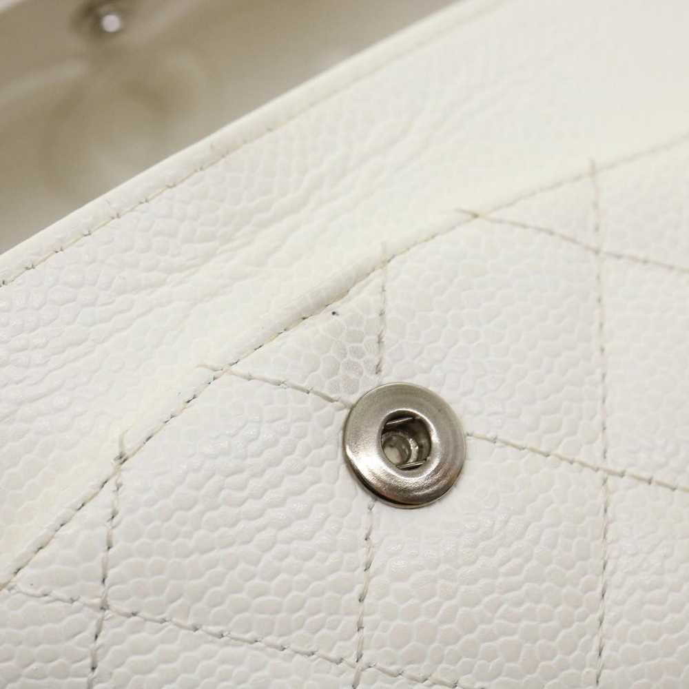 Chanel Timeless White Leather Shoulder Bag (Pre-O… - image 10