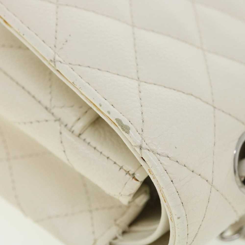 Chanel Timeless White Leather Shoulder Bag (Pre-O… - image 3