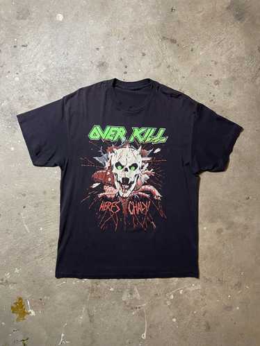 Band Tees × Vintage 1988 Overkill Band Tee