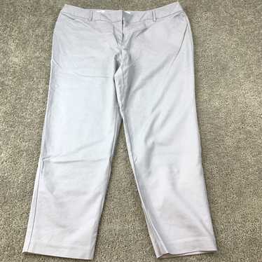 Vintage Liz Claiborne Emma Gray Stretch Cropped P… - image 1