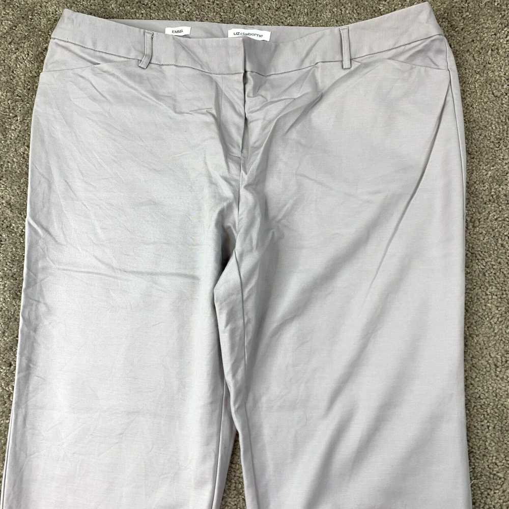 Vintage Liz Claiborne Emma Gray Stretch Cropped P… - image 2