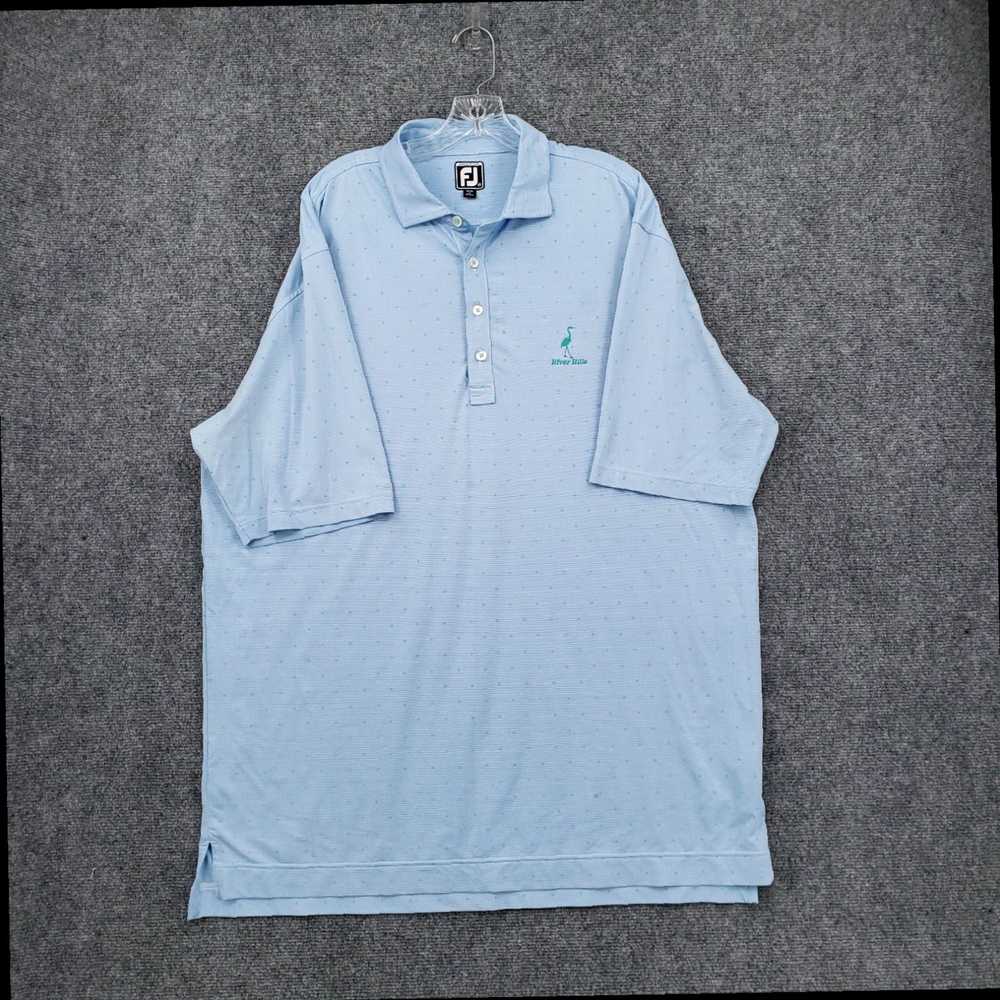 Footjoy Blue River Hills Golf Performance Polo Sh… - image 1