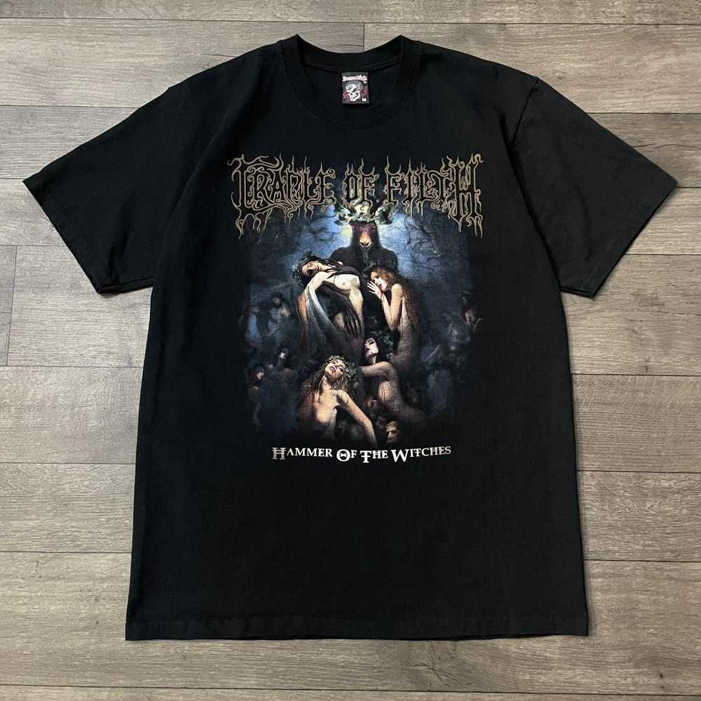 Band Tees × Vintage Y2K Cradle of Filth Hammer of… - image 1