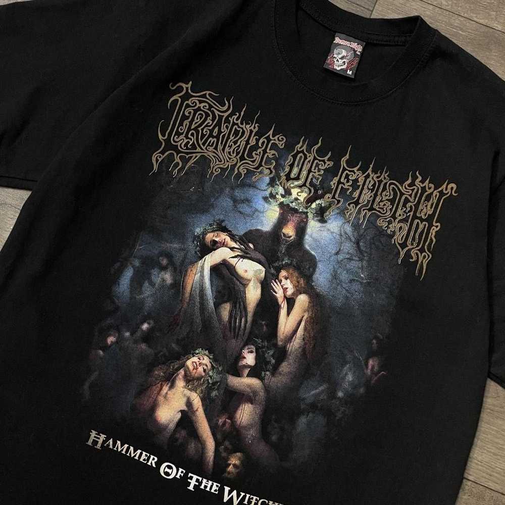 Band Tees × Vintage Y2K Cradle of Filth Hammer of… - image 2