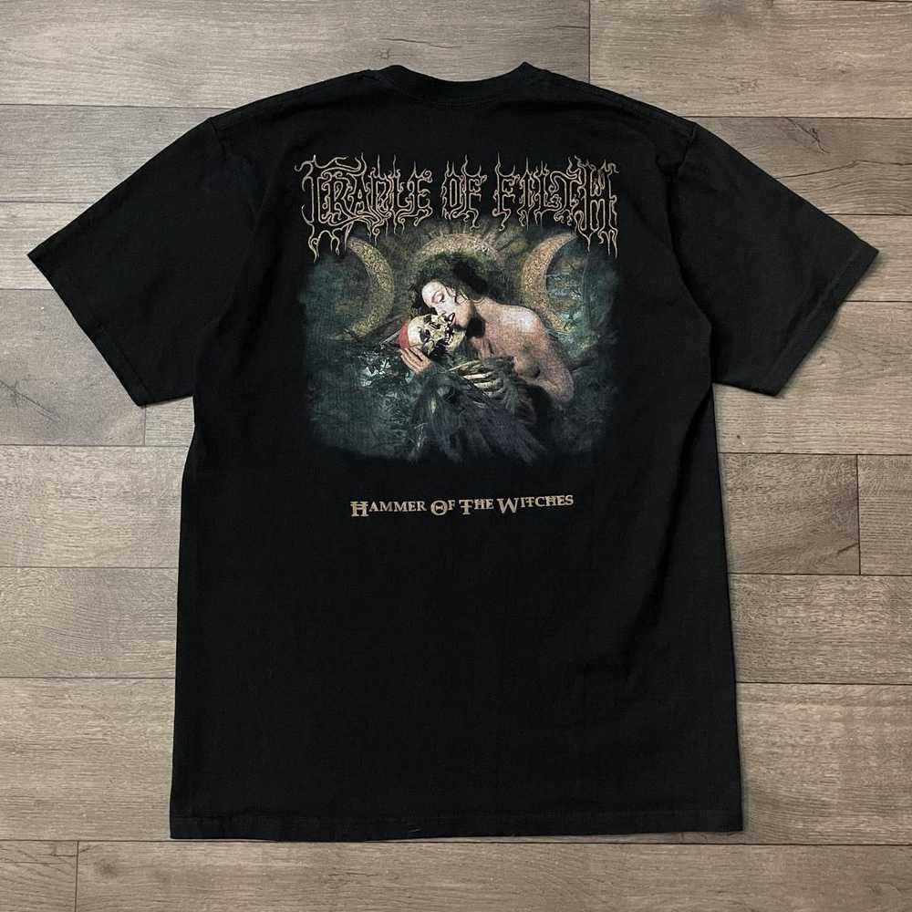 Band Tees × Vintage Y2K Cradle of Filth Hammer of… - image 3