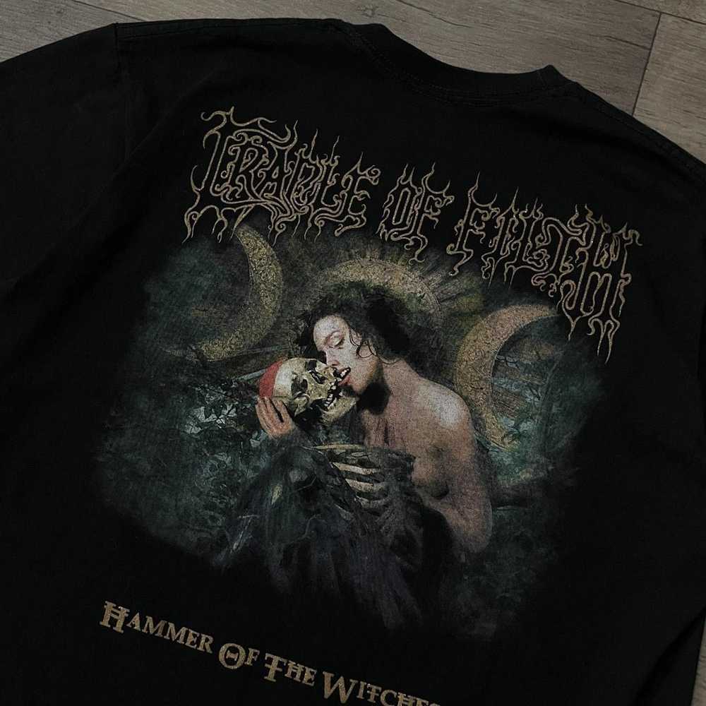 Band Tees × Vintage Y2K Cradle of Filth Hammer of… - image 4