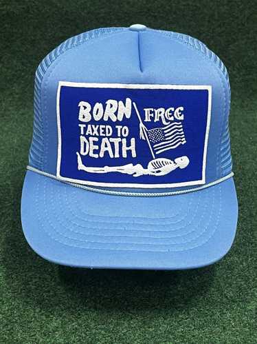 Rare × Trucker Hat × Vintage 80s Born Free Taxed T