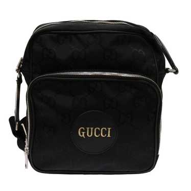 Gucci Off The Grid Black Canvas Shoulder Bag (Pre… - image 1