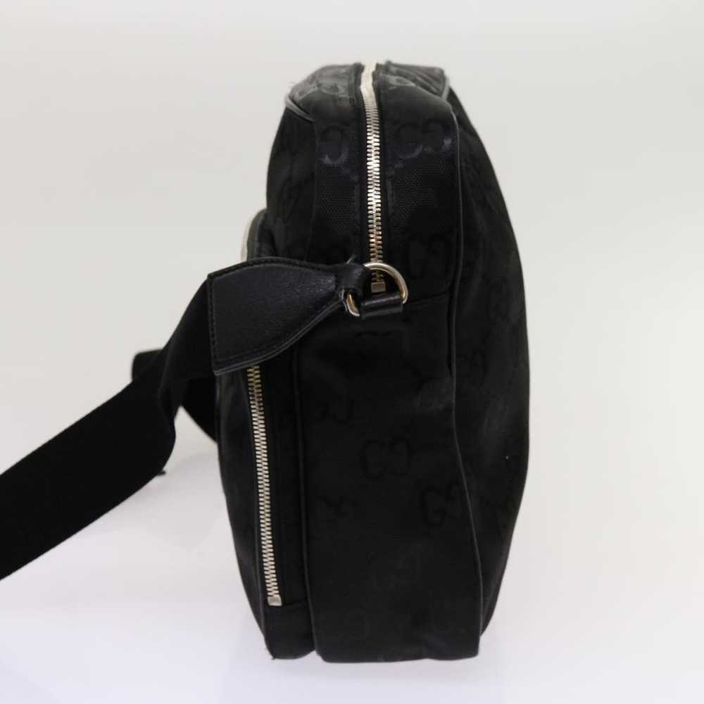 Gucci Off The Grid Black Canvas Shoulder Bag (Pre… - image 4