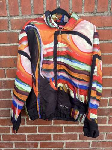 Supreme Supreme multicolor zip up jacket