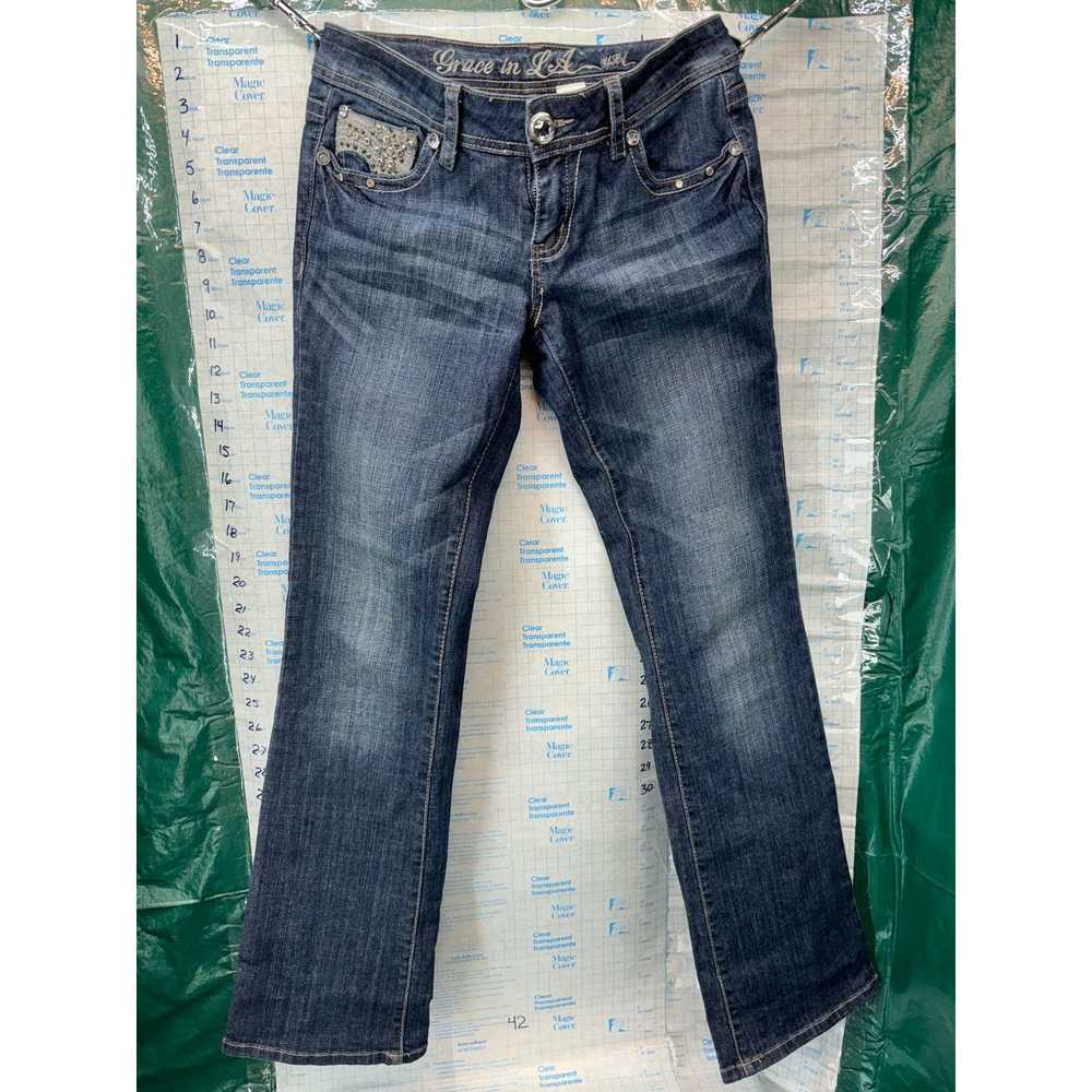 Grace in LA Grace In La Jeans Size 5 Easy Fit Emb… - image 4