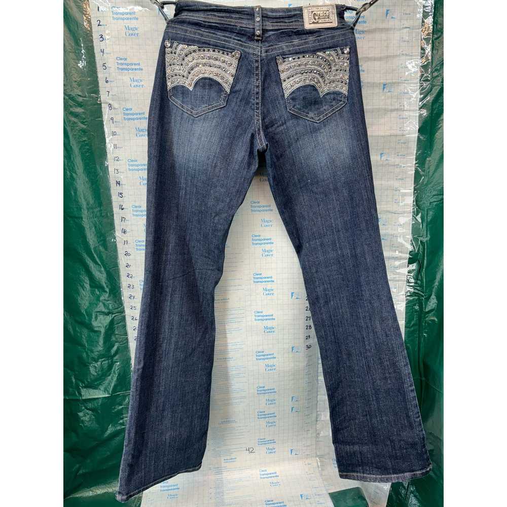 Grace in LA Grace In La Jeans Size 5 Easy Fit Emb… - image 5